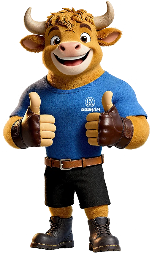Gushan rubber Mascot