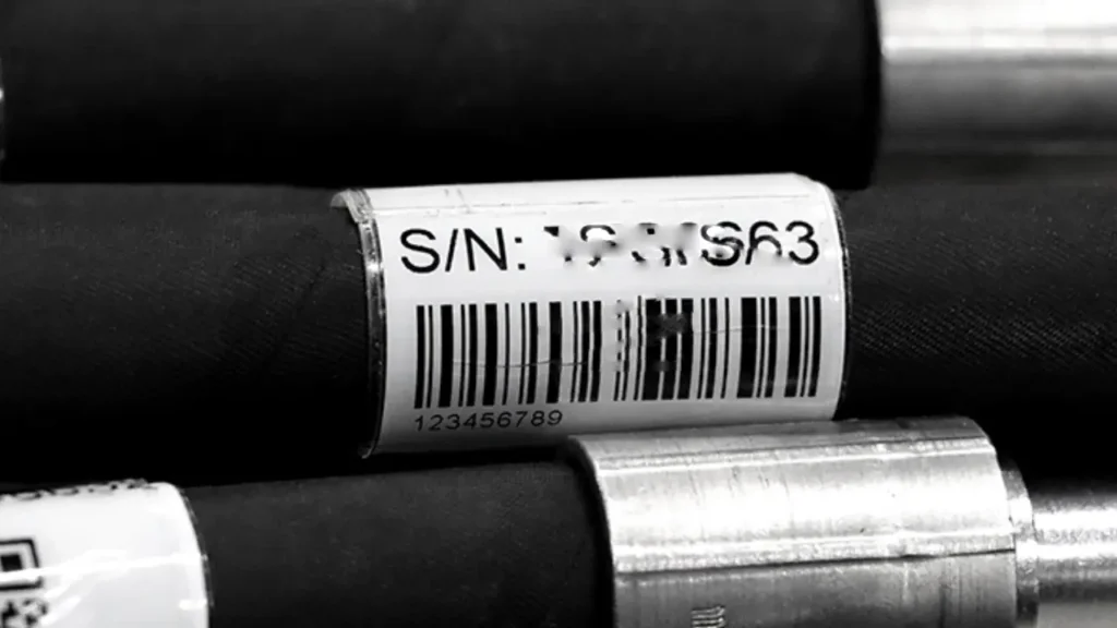 common hydraulic hose label forms