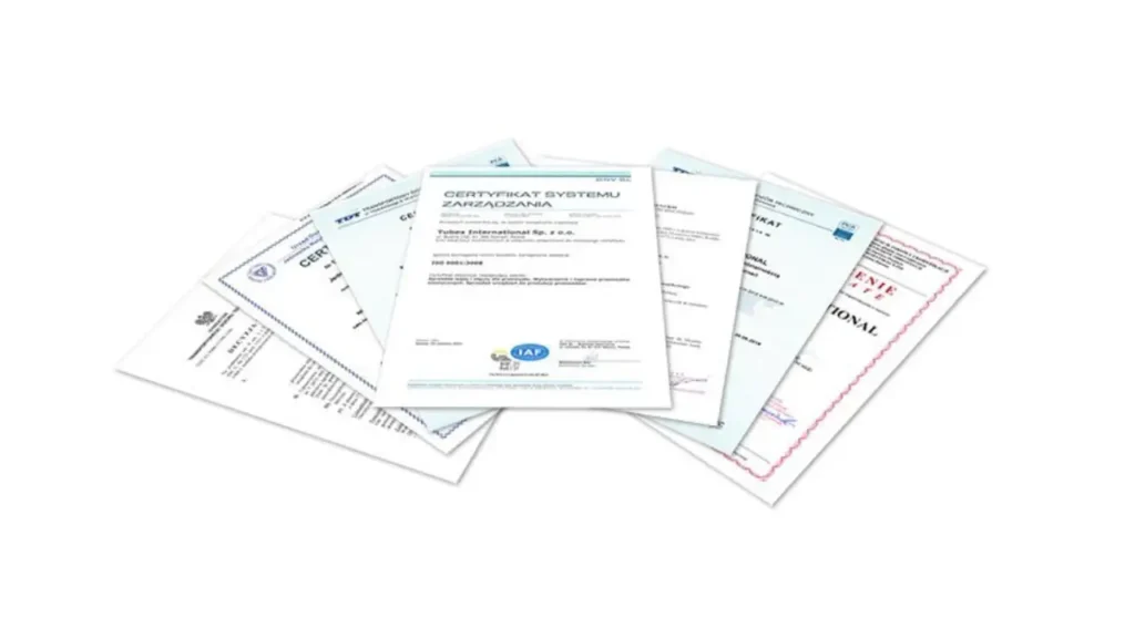 hydraulic hose test certificate