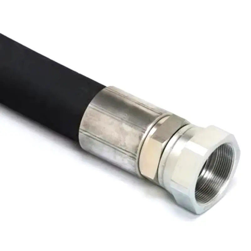 assembling hydraulic hose