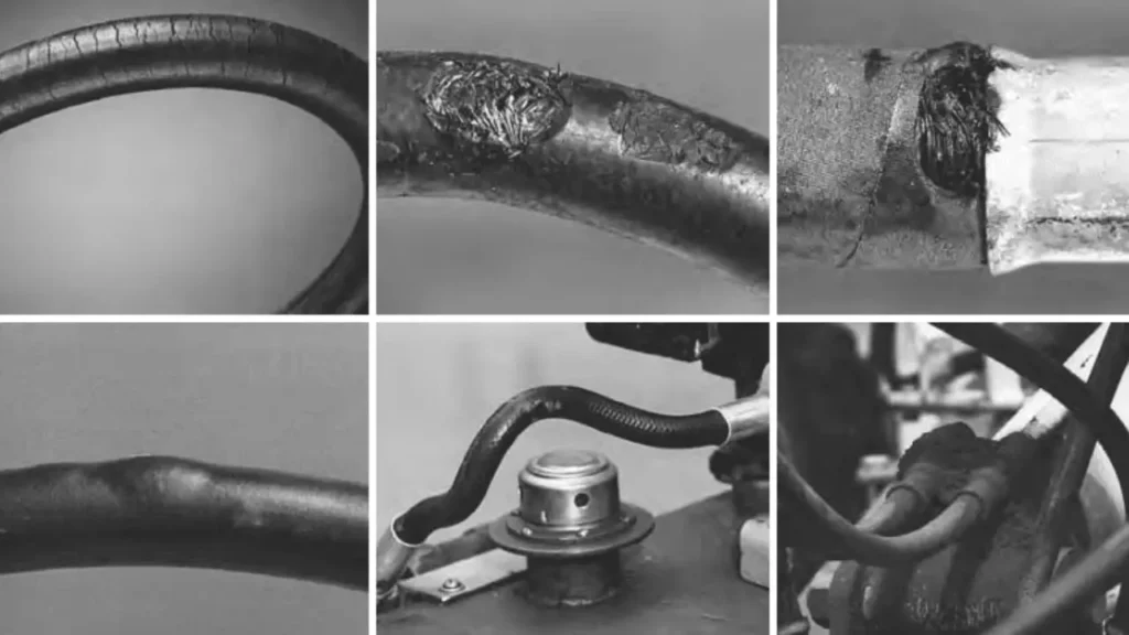 hydraulic hose blistering problems