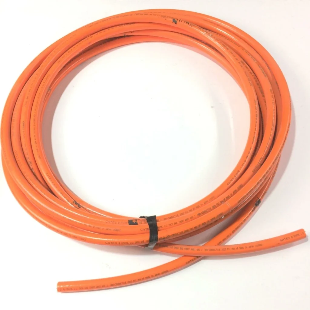 Orange Non Conductive Hydraulic Hose