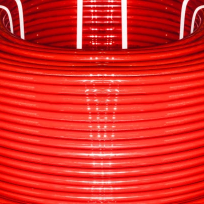 Red Hydraulic Hose