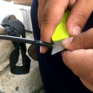 Repair Hydraulic Hose With Tape
