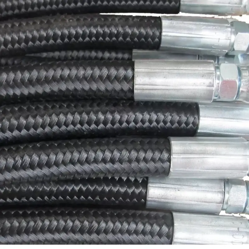 nylon textile braided hydraulic hose