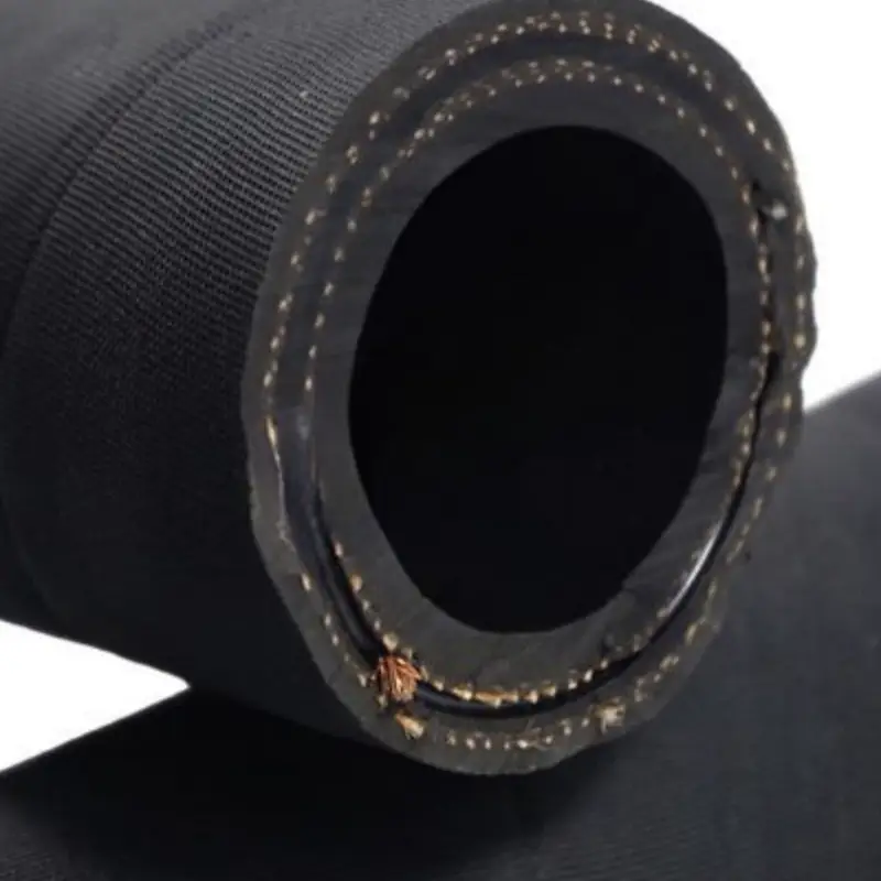 sae 100 r4 textile reinforced hydraulic hose with braided textile