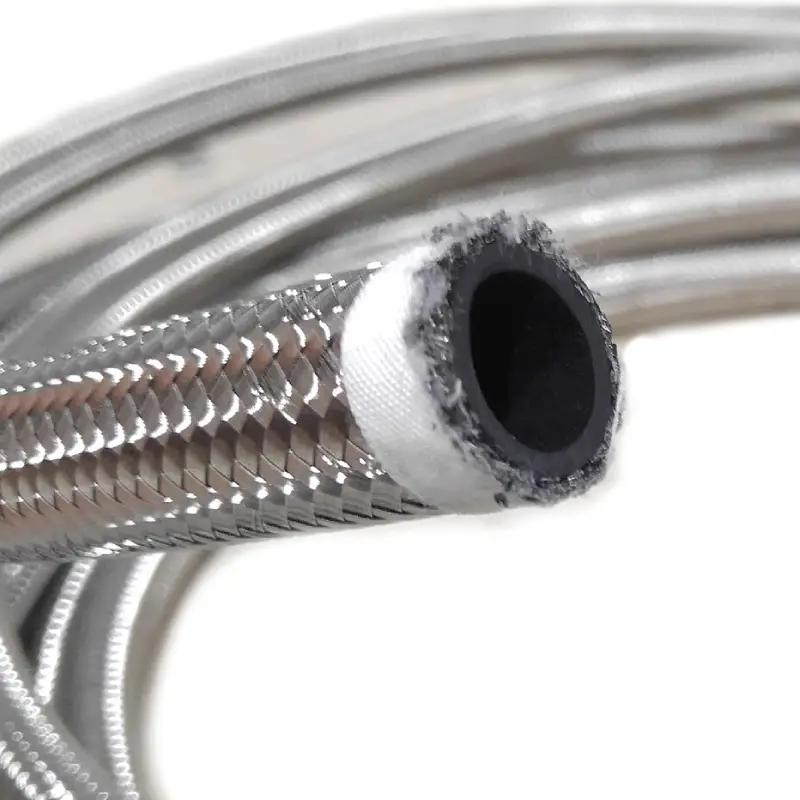 stainless steel braided hydraulic hose