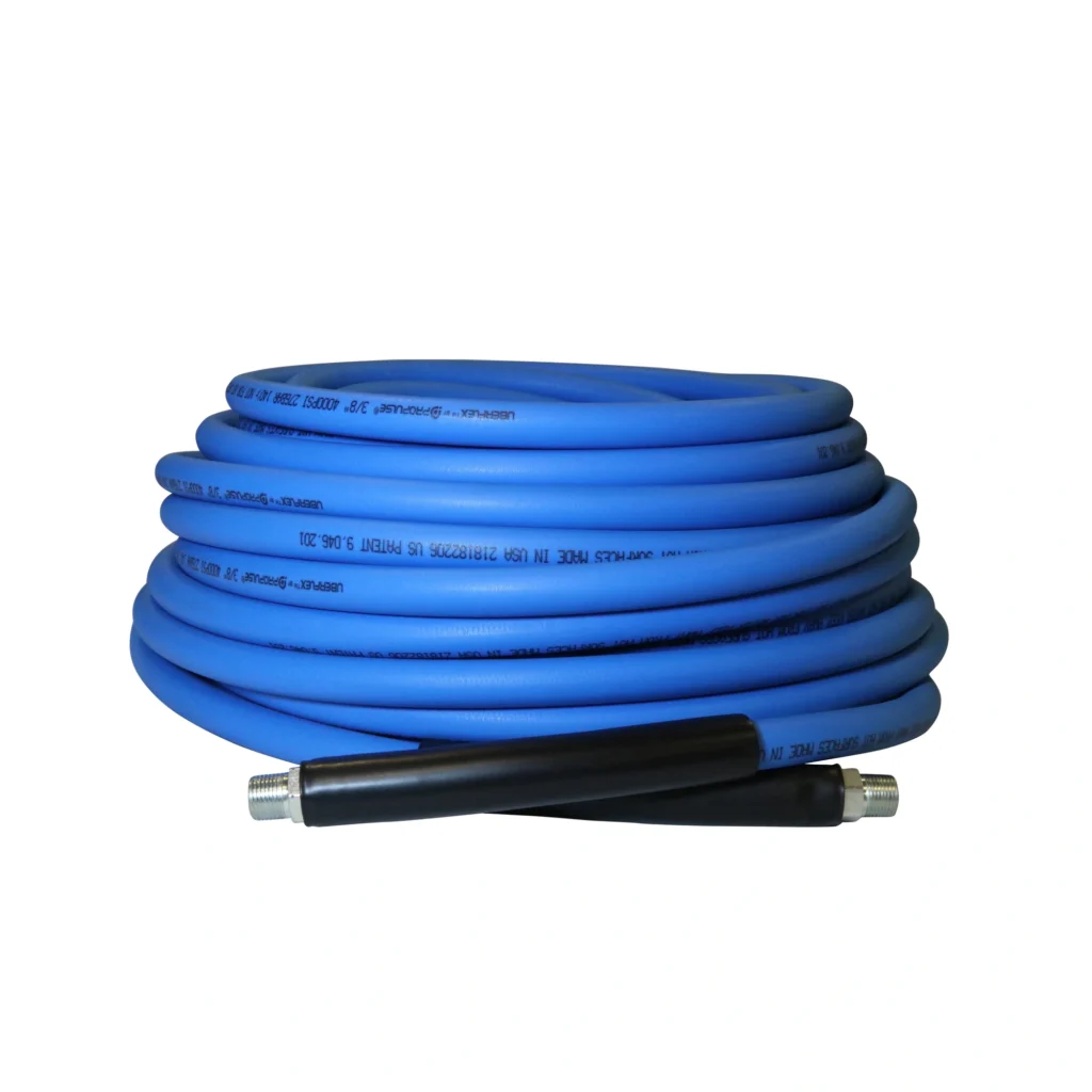 6000PSI 100 Foot Blue Pressure Washer Hose