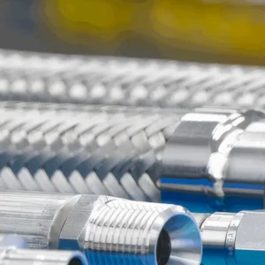 corrugated vs braided hose