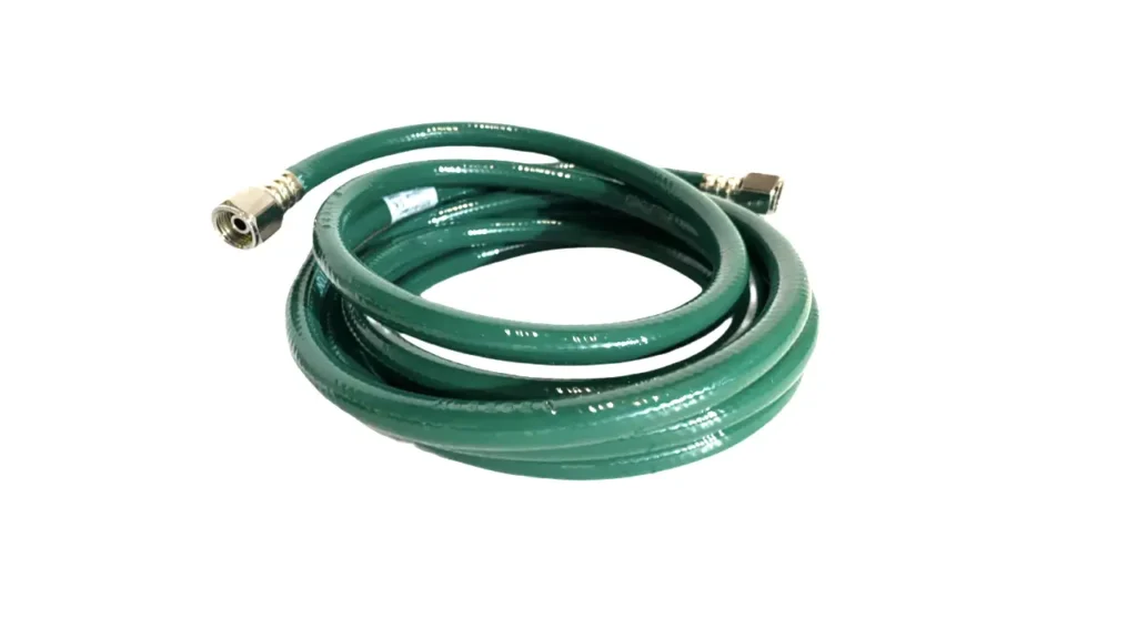 green oxygen hose