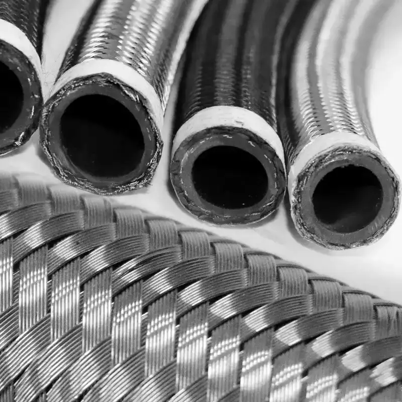 stainless steel braided hydraulic hose