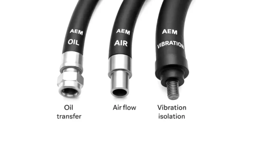 aem rubber hose benefits