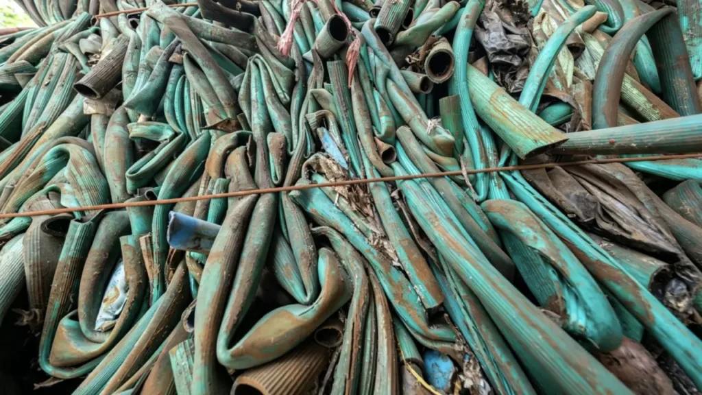 are rubber hoses recyclable