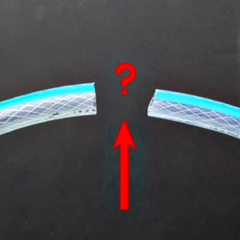 how to connect 2 rubber hoses