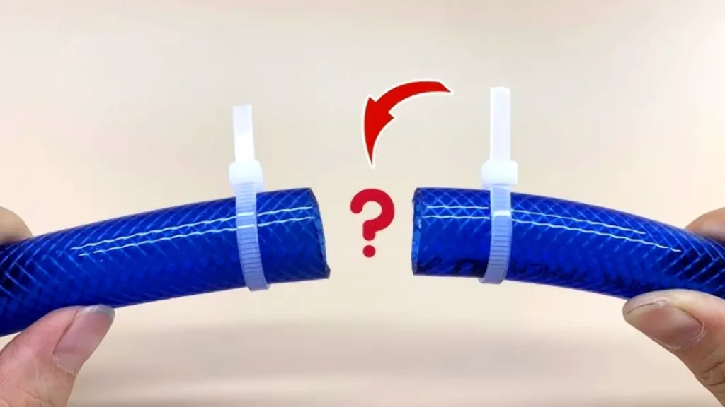 how to connect two rubber hoses