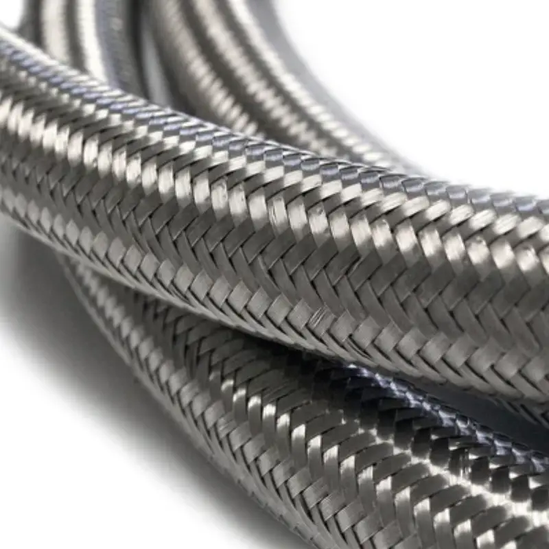 stainless steel braided rubber hose