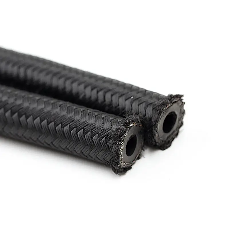 thermoplastic textile braided rubber hoses