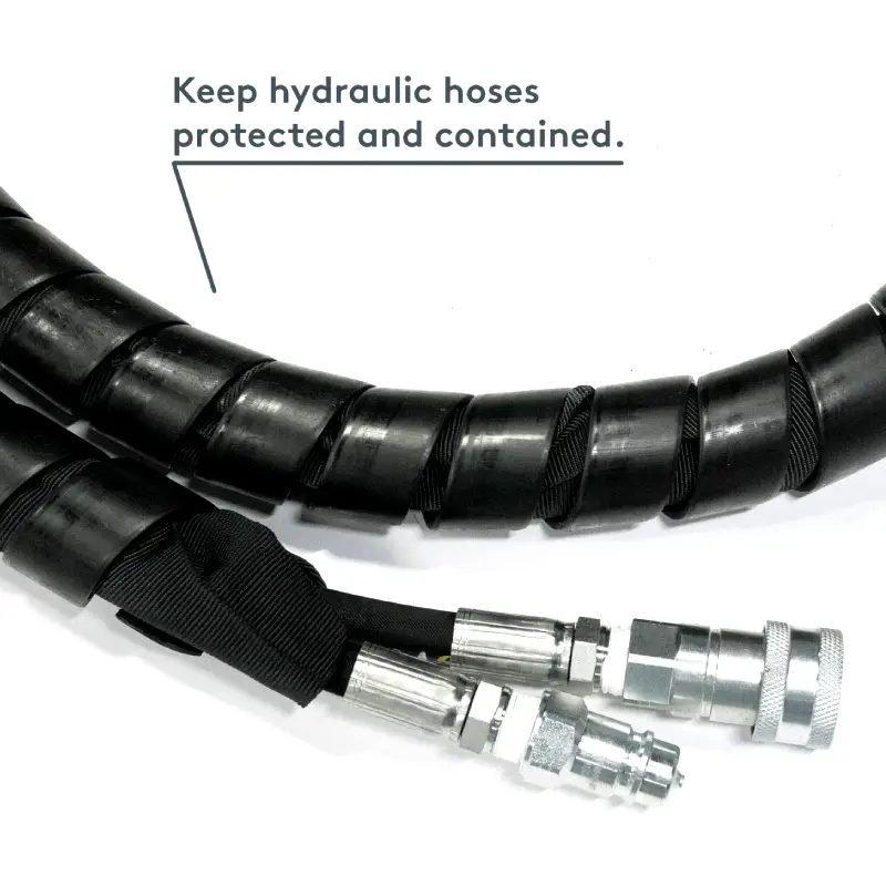hydraulic hose guard plastic
