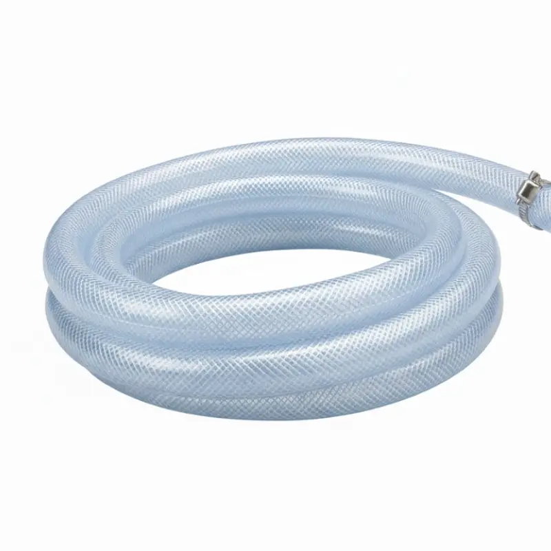 clear nylon braided hose