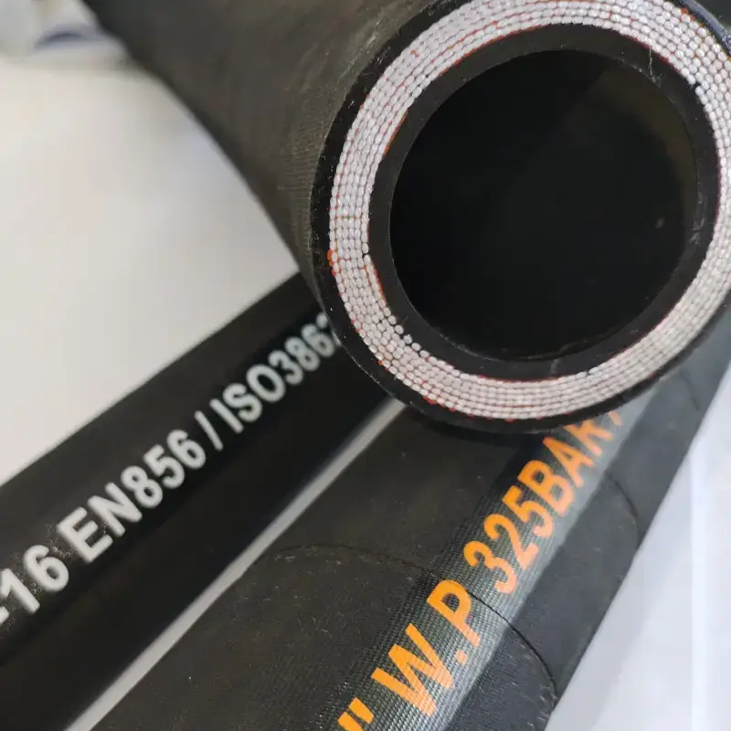 custom 6 vwire hydraulic hose