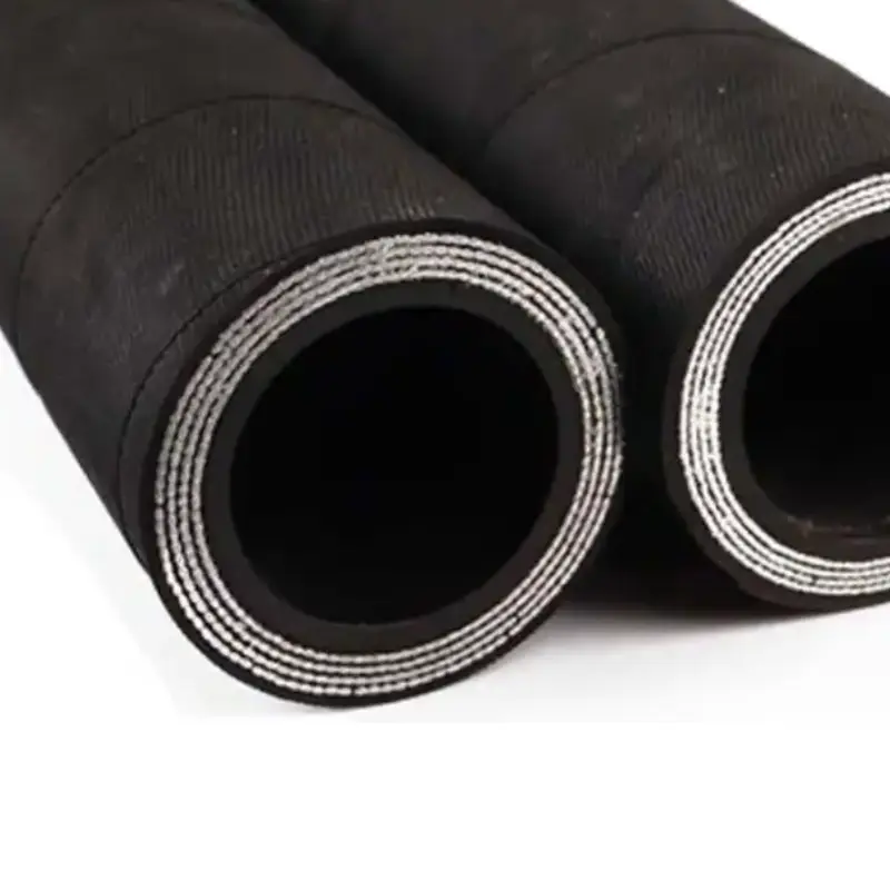 four layer braided hydraulic hose