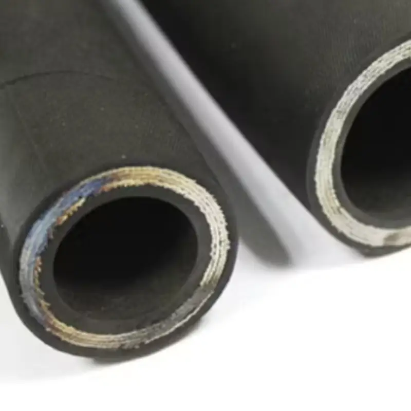 hydraulic hose with wrapped cover