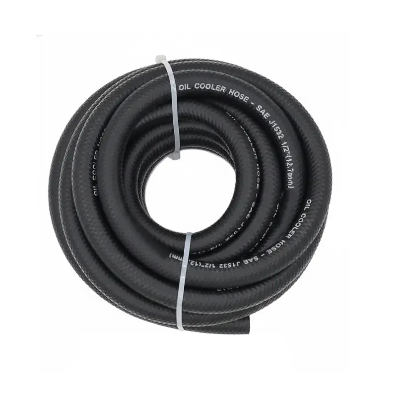 rubber cooler hose for fuel line