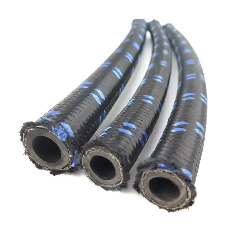 textile cover braided rubber hose for air conditioning