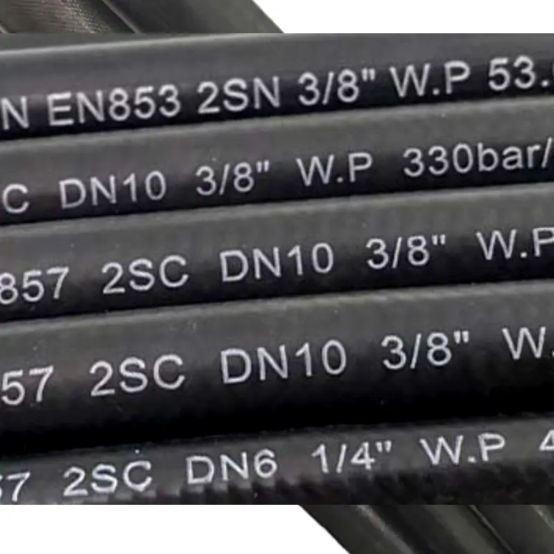 3:8 2SC hydraulic hoses