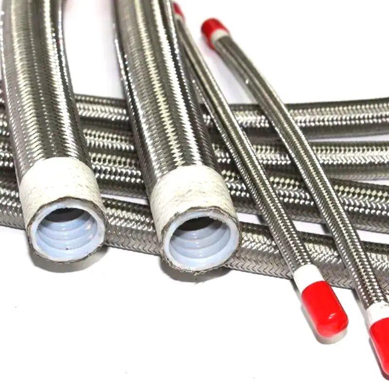 3:8 braided PTFE fuel hose