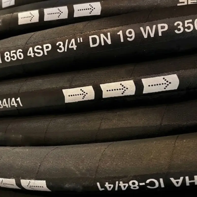4SP reinforced hydraulic hoses