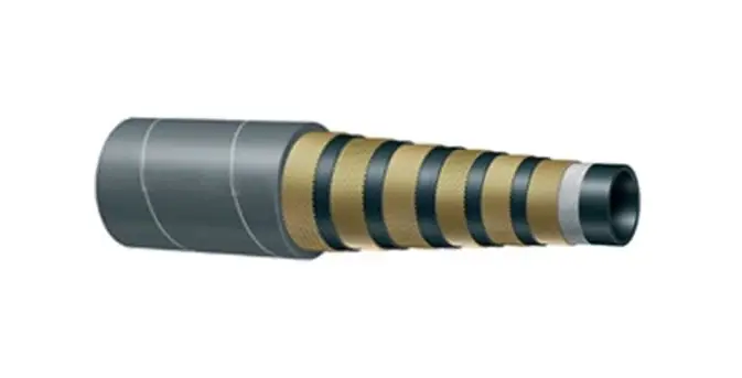6 wire spiral hydraulic hose
