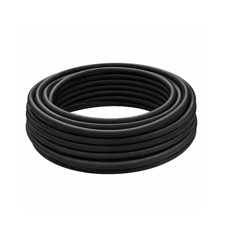black rubber hydraulic hose