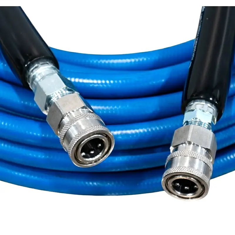 blue clean pressure washer hose