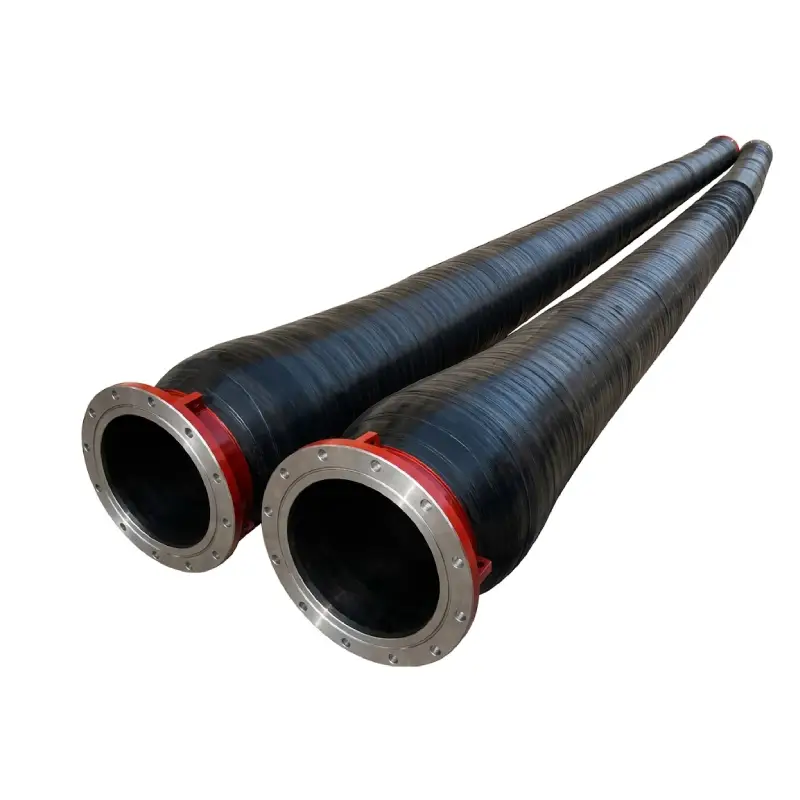 marine flange rubber dredge hose
