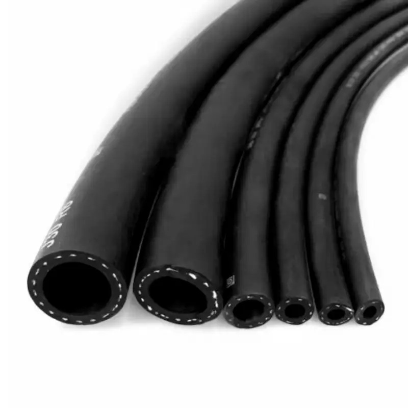 3te fiber braided rubber hydraulic hose