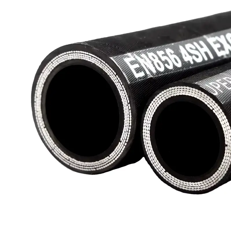 6 wire hydraulic rubber hoses