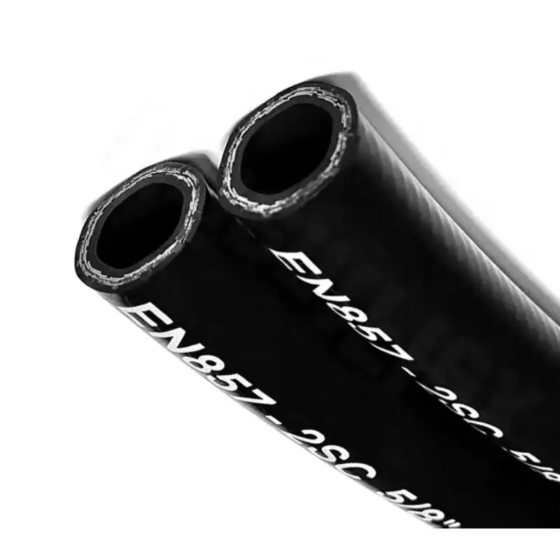 black 2sc hydraulic hoses