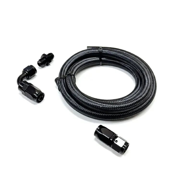 braided fuel hoses with an fittings