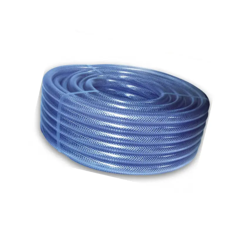 clear braided pvc hose pipe