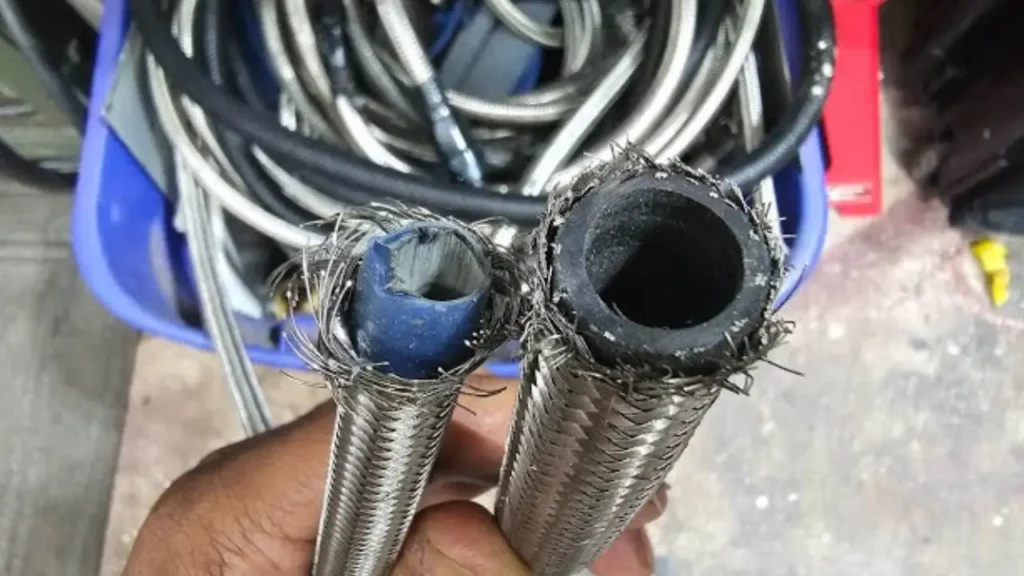 cpe hydraulic hose installation