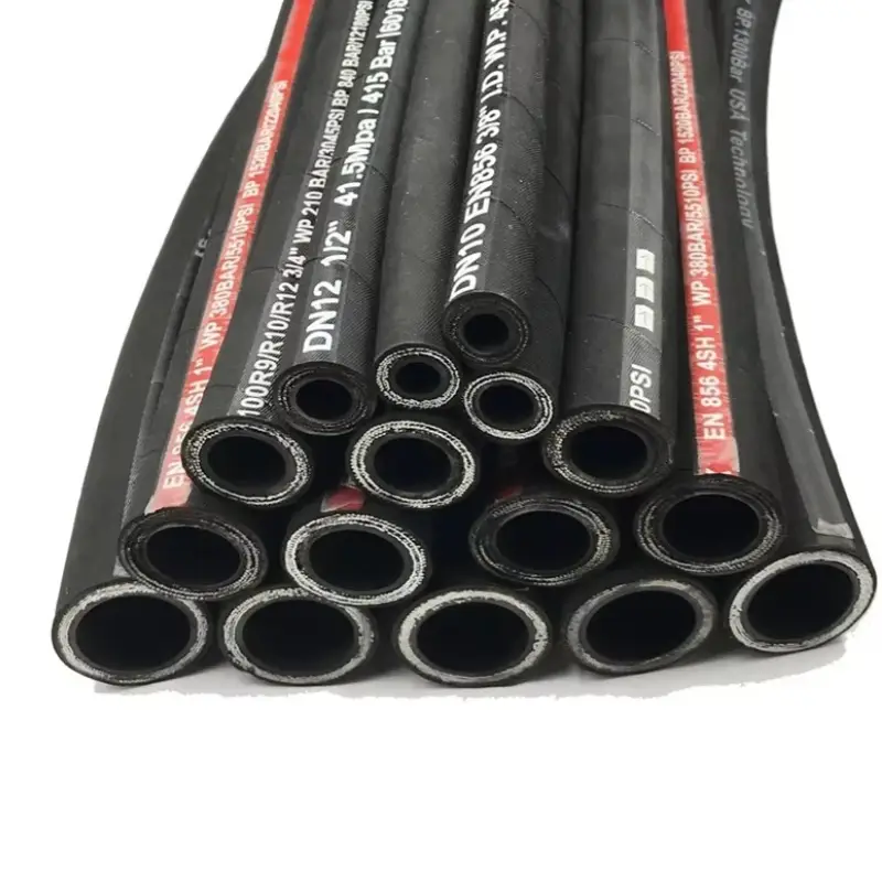 en856 mining reinforced hydraulic hoses