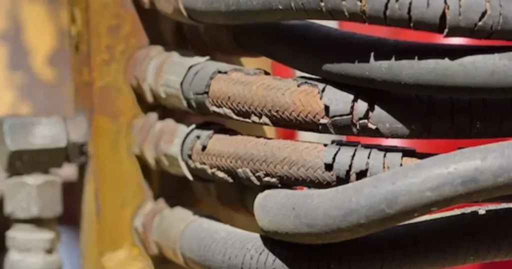 hydraulic hose abrasion reasons