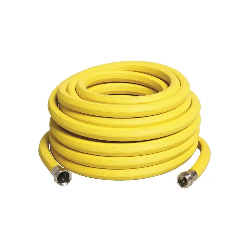 smooth yellow rubber hydraulic hoses
