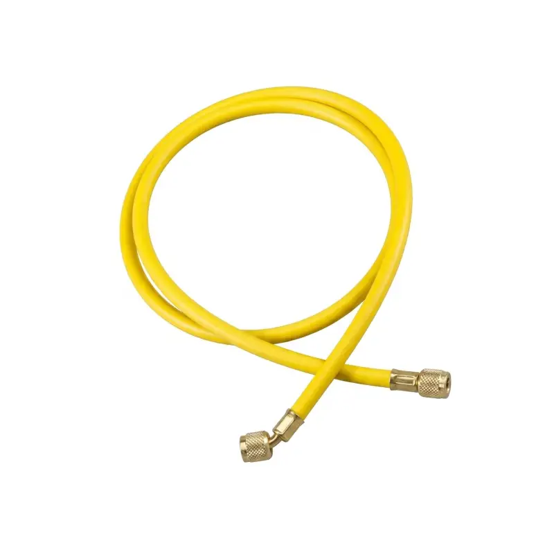 yellow rubber hydraulic hose