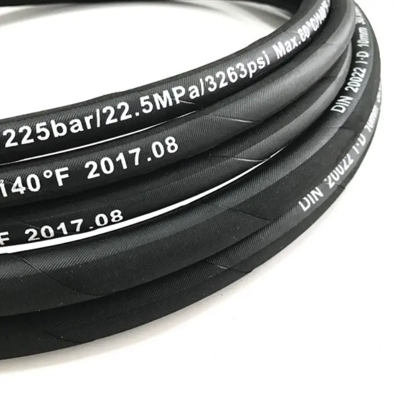 225 bar 10mm hydraulic hoses