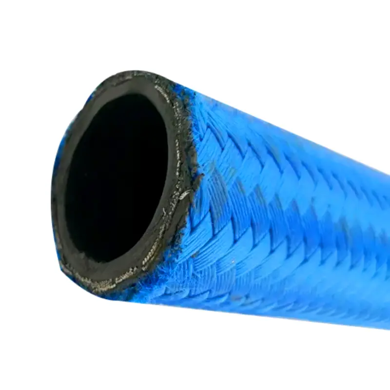braided reinforced hydraulic hoses
