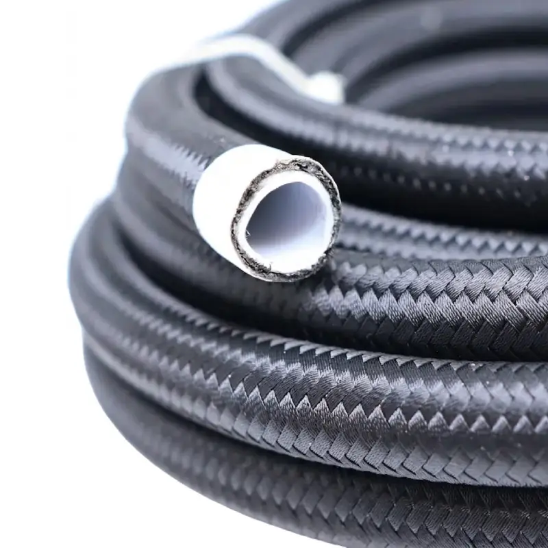 custom nylon braided fuel hose
