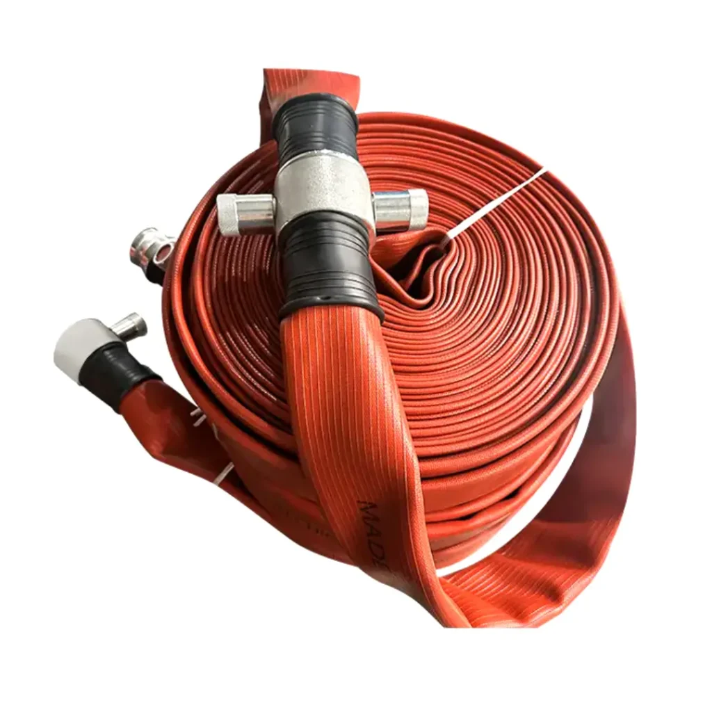 synthetic rubber fire hose