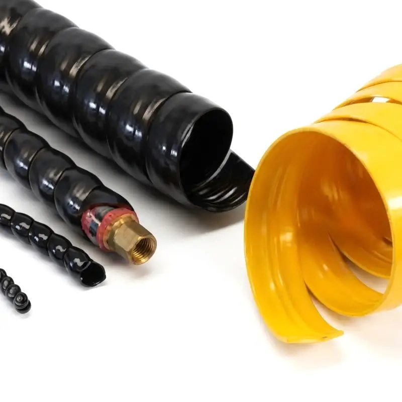 custom hydraulic hose wrap